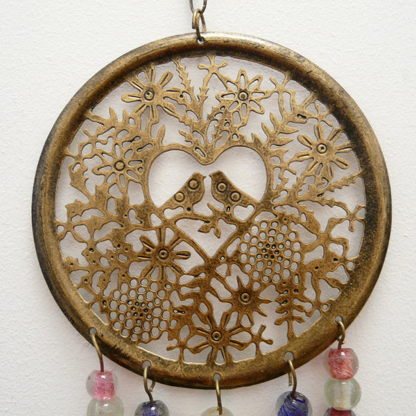 Love Birds Windchime