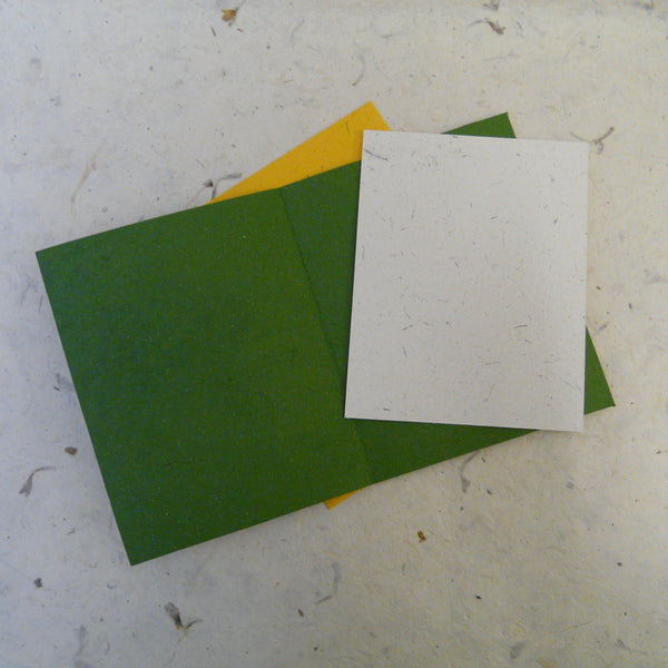 Green Elephant Dung Paper Eco Maximus Card