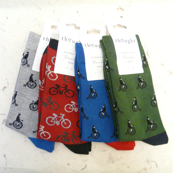 Thought Ashton Bicycle Bamboo Socks 7 - 11