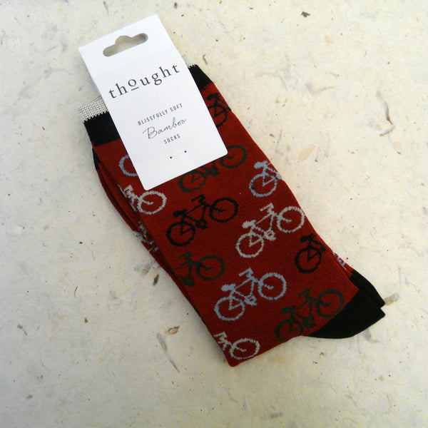 Thought Ashton Bicycle Bamboo Socks 7 - 11