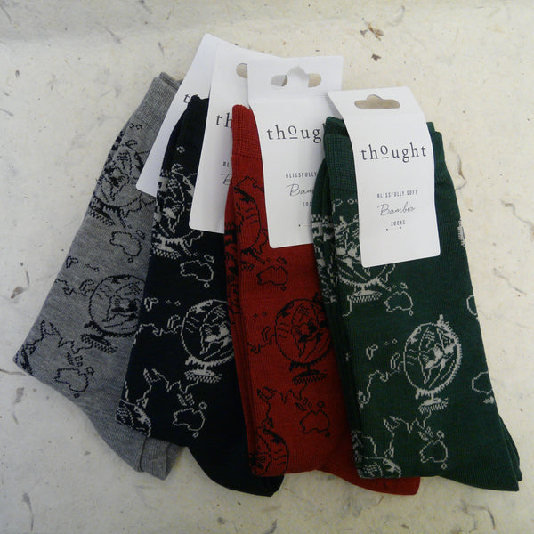 Thought Globe Bamboo Socks 7 - 11