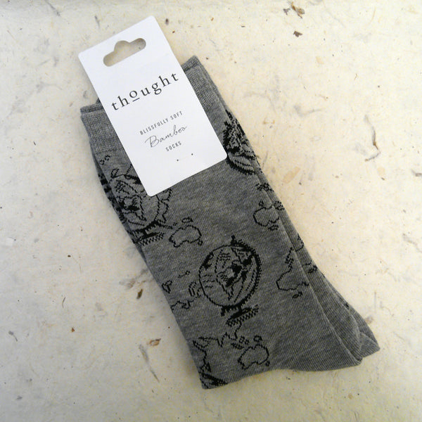 Thought Globe Bamboo Socks 7 - 11