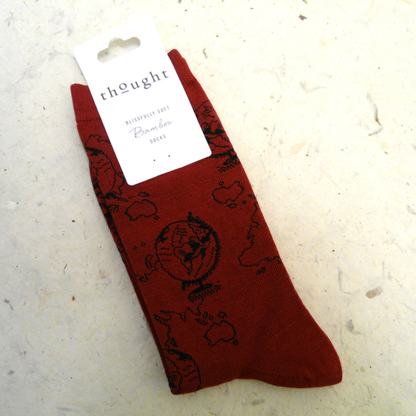 Thought Globe Bamboo Socks 7 - 11
