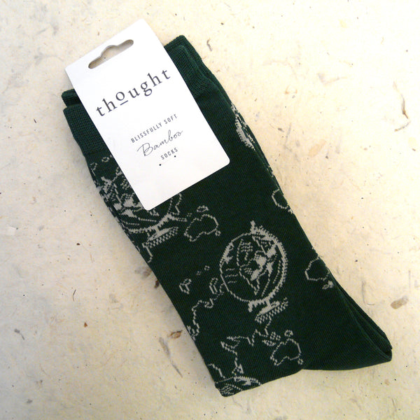 Thought Globe Bamboo Socks 7 - 11
