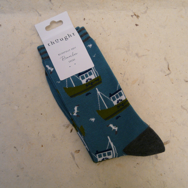 Thought Pesca Seaside Bamboo Socks 7 - 11