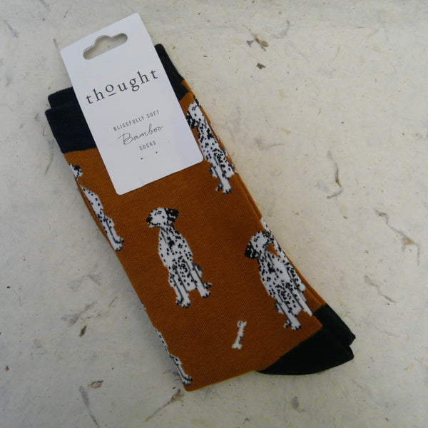 Thought Lyman Dog and Solid Jack Bamboo Socks 7 - 11
