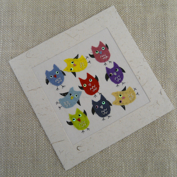 Nine Owls Card