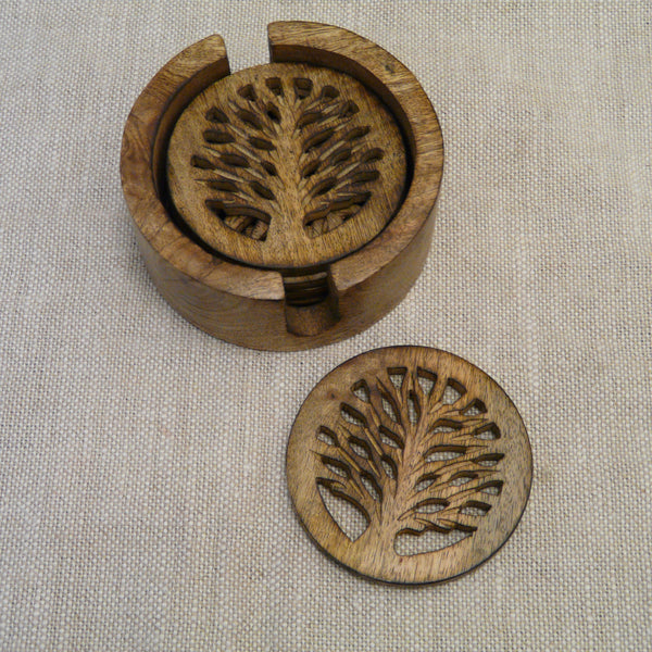 P1110257-Fair-Trade-Mango-wood-Tree-of-life-Holder-1-coaster