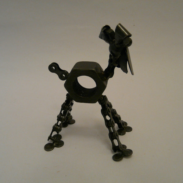P1110408-fair-trade-upcycled-bike-chain-tall-dog-back-view