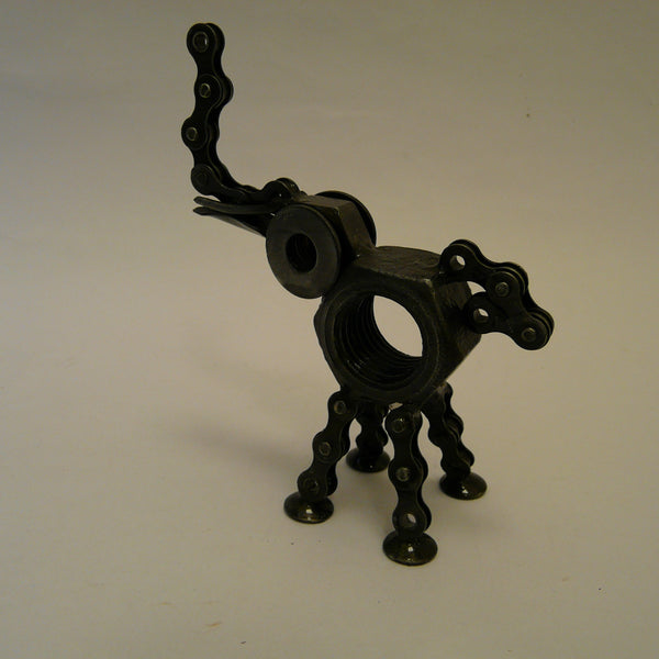 P1110412-fair-trade-upcycled-bike-chain-elephant-left-side-view