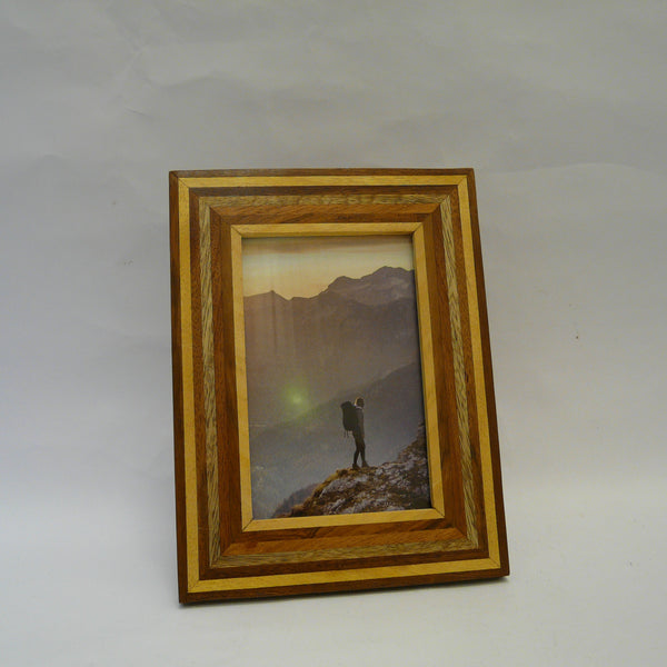 Mixed Woods Outline Picture Frame