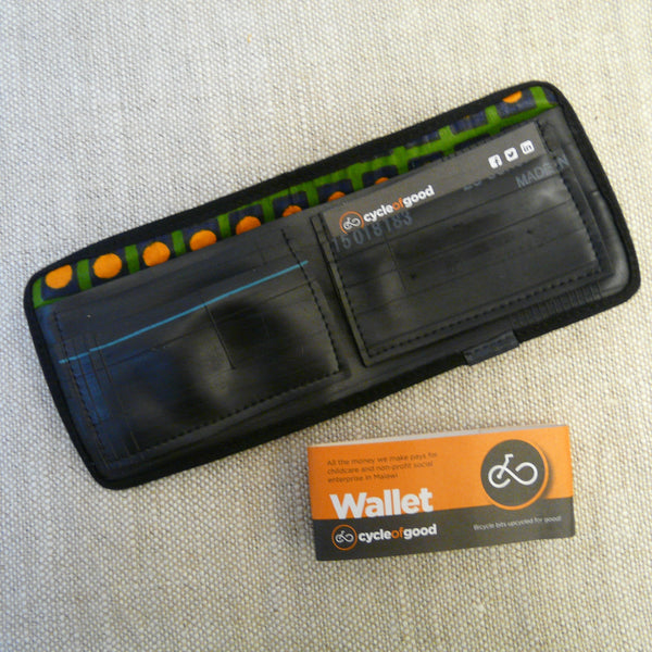 Recycled Inner Tube Traditional Wallet