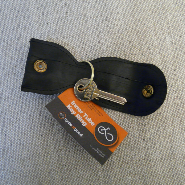 Recycled Inner Tube Key Ring