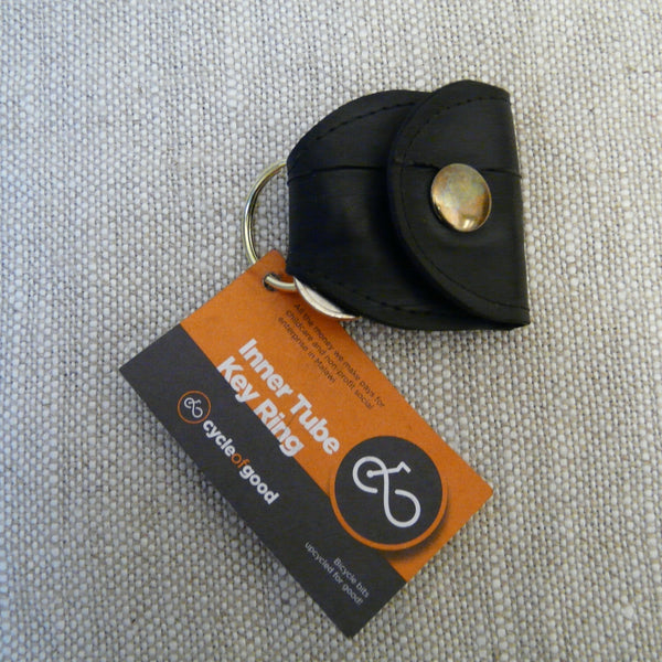 Recycled Inner Tube Key Ring