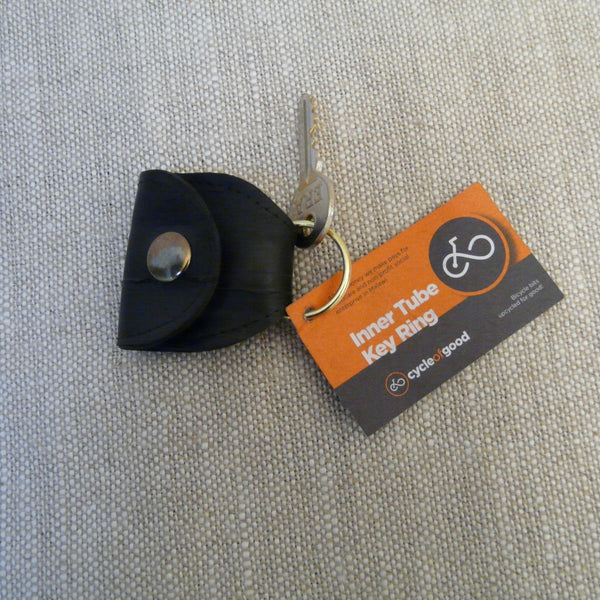 Recycled Inner Tube Key Ring