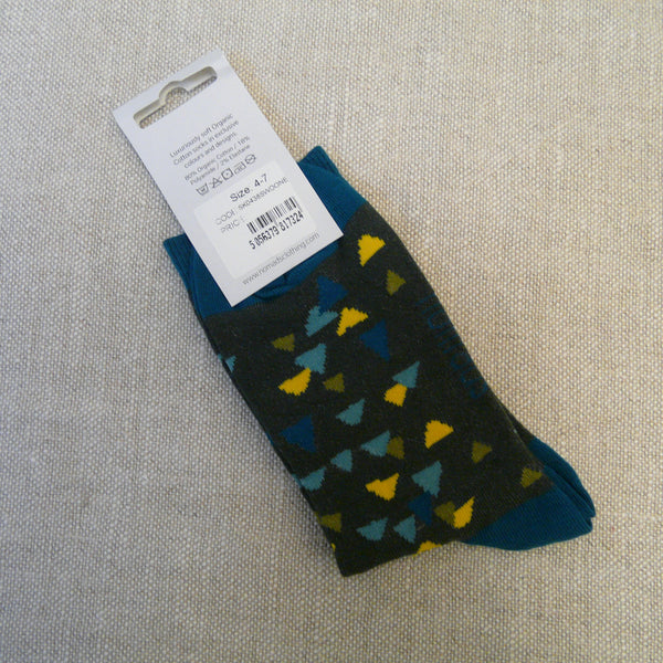 Seaweed Triangles Socks 4 - 7
