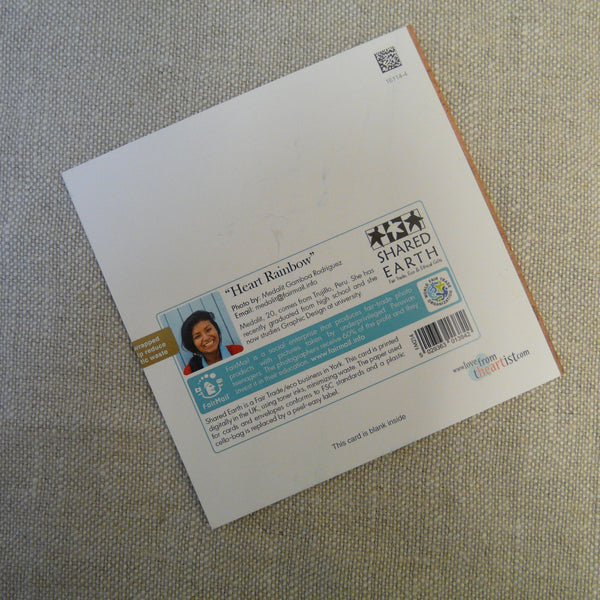 Heart Rainbow - Fairmail Card