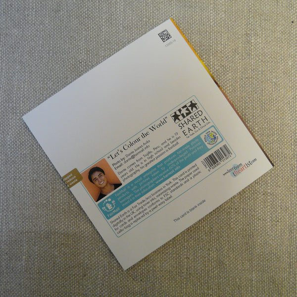 Let's Colour the World - Fairmail Card