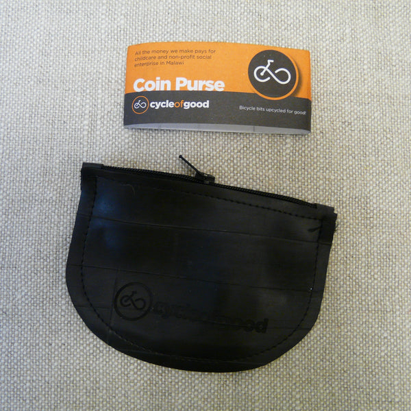 Recycled Inner Tube Coin Purse