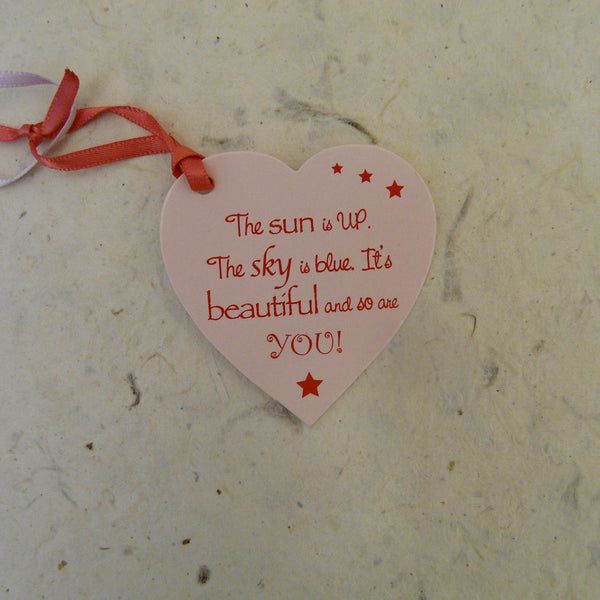 The Sun is Up... Glitter Quote Fairy