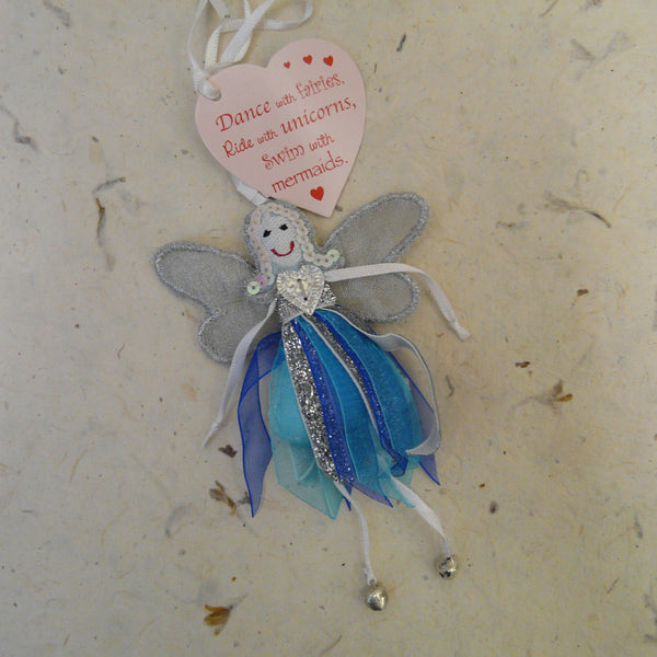 Dance, Ride, Swim Glitter Quote Fairy