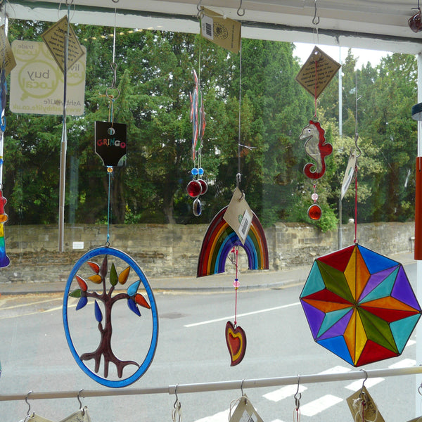 Rainbow Mandala Suncatcher