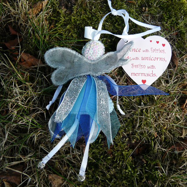 Dance, Ride, Swim Glitter Quote Fairy
