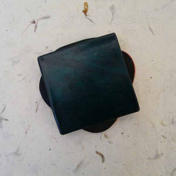 Bee Leather Coin Purse