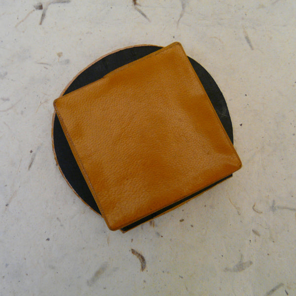 Save Our Bees Leather Coin Purse