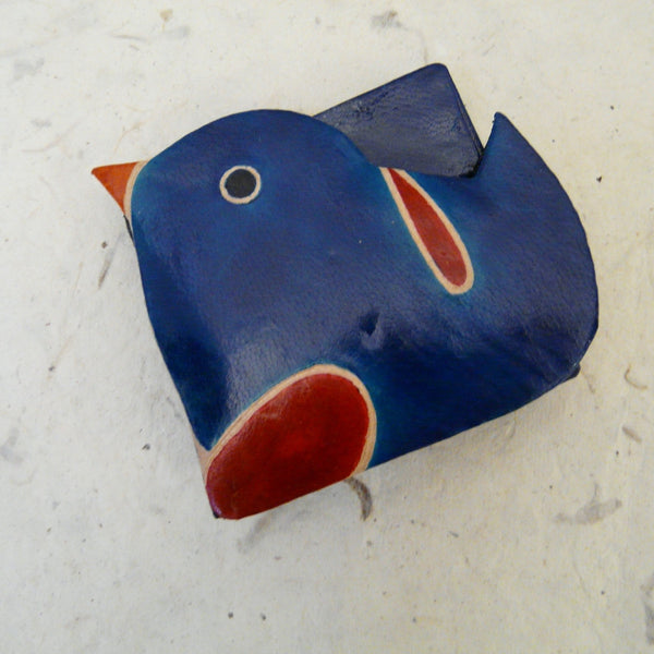 Blue Bird Purse