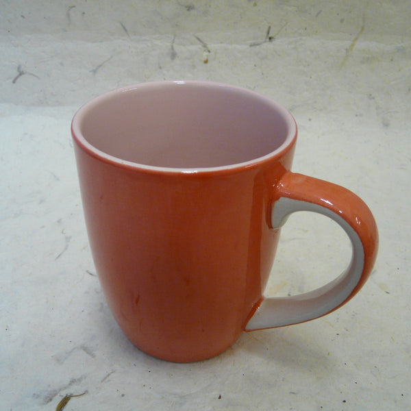 Pink Hand-painted Mug
