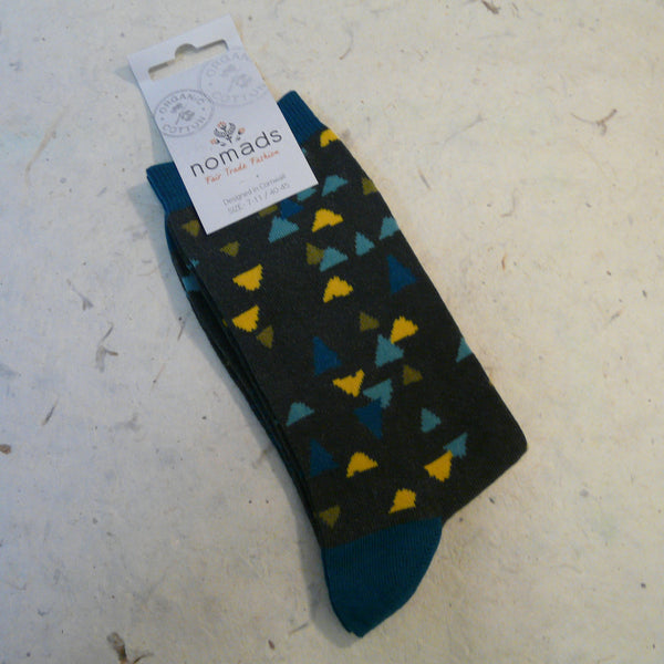Seaweed Triangles Socks 7 - 11