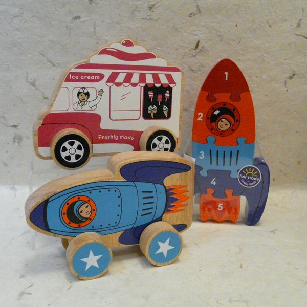 Rocket Push Along