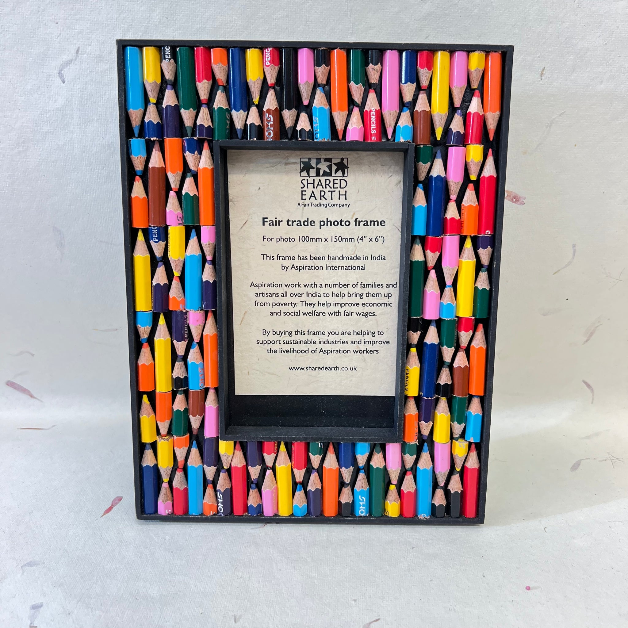 Recycled Crayons Picture Frame