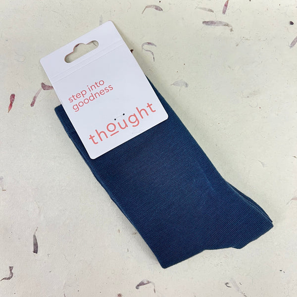 Solid Colour Plain Bamboo Socks 4 - 7