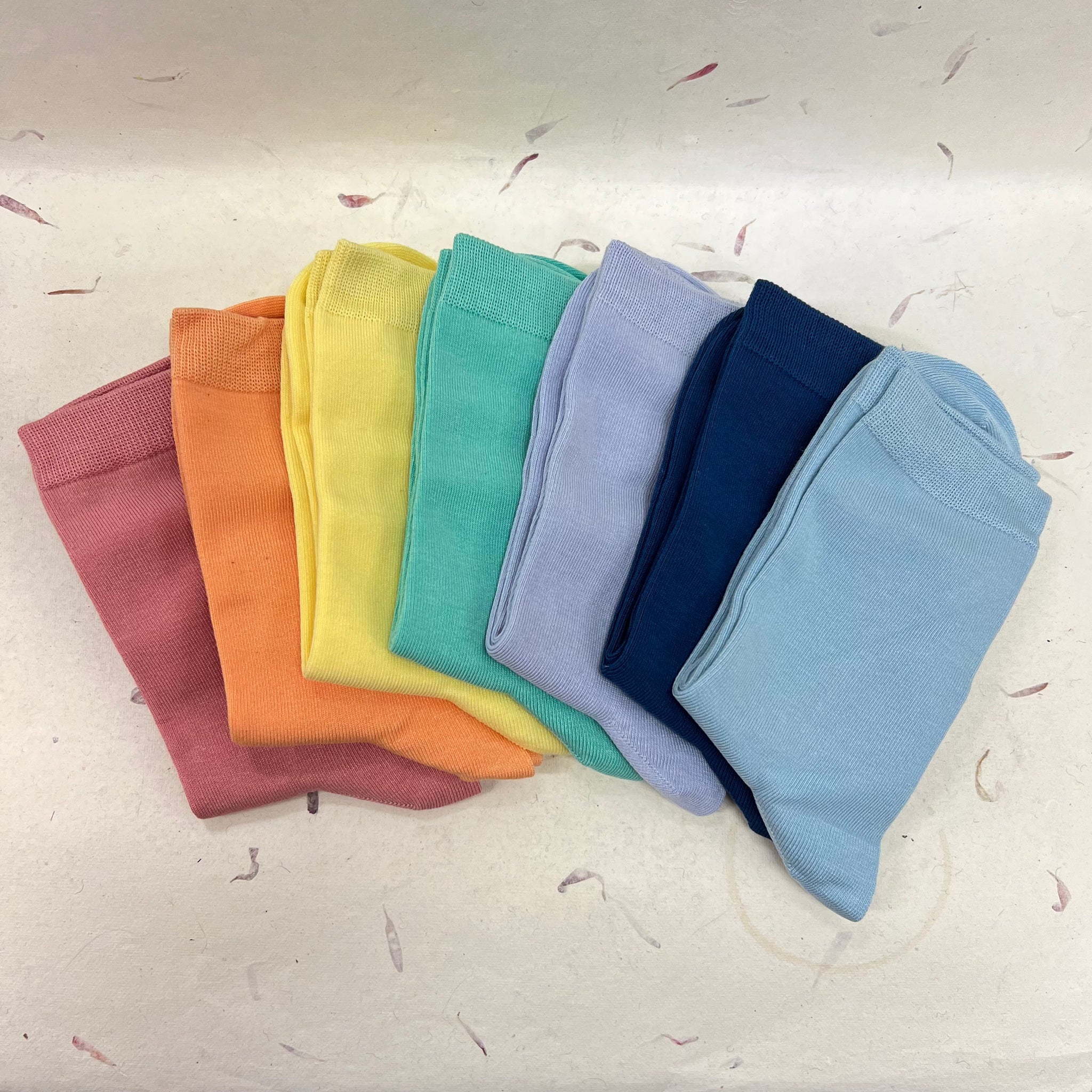 Selection Boxes of 7 pairs Bamboo Socks 4 - 7