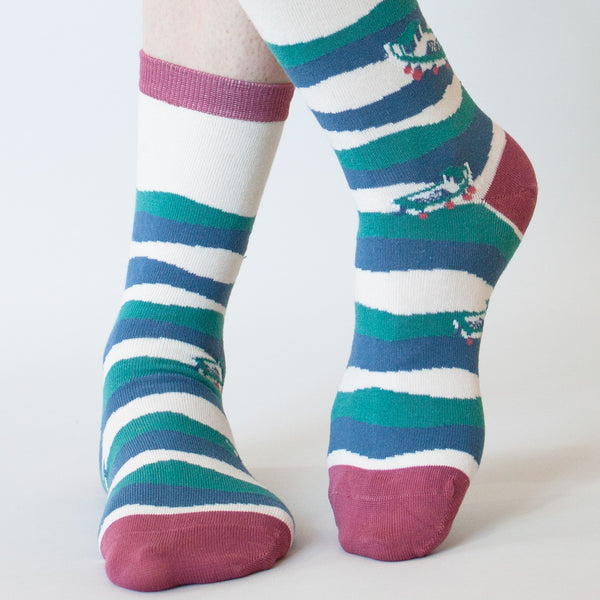 Boats Bamboo Socks 4 - 8