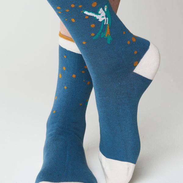 Hummingbird Bamboo Socks 4 - 8