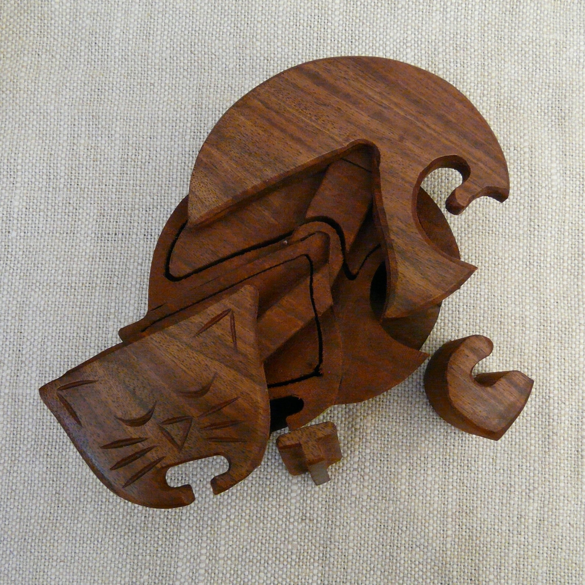 Cat puzzle box sale