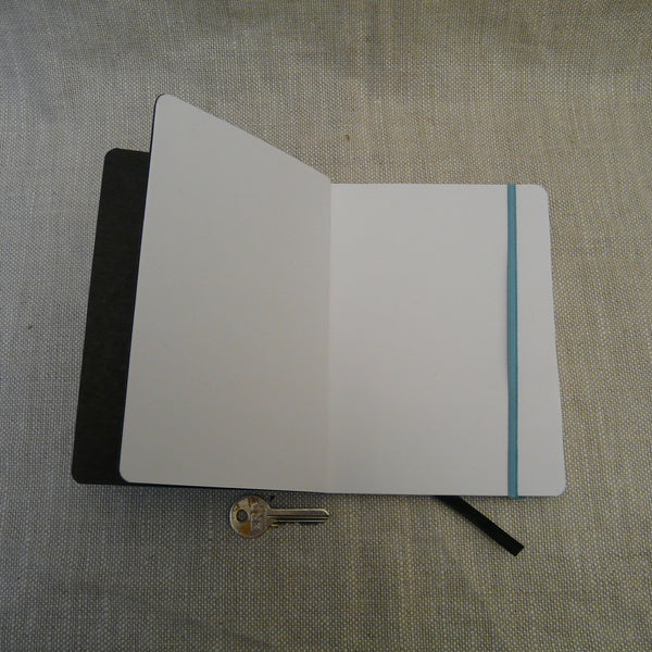 P1110327-Fair-trade-Handmade-paper-leather-look-notebook-journal-turquoise-open-with-key