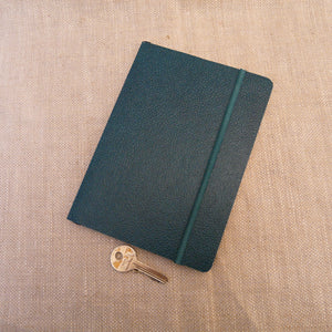 P1110328-Fair-trade-Handmade-paper-leather-look-notebook-journal-teal-green-with-key 