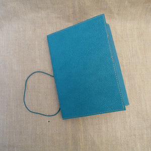 P1110336-Fair-trade-Handmade-paper-leather-look-A5-notebook-journal-Turquoise