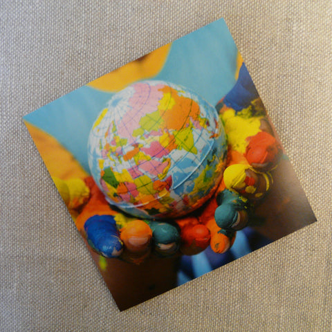 Let's Colour the World - Fairmail Card