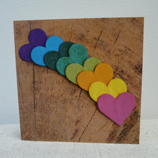 Heart Rainbow - Fairmail Card