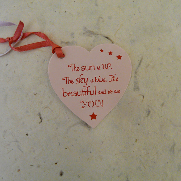 The Sun is Up Glitter Quote Fairy