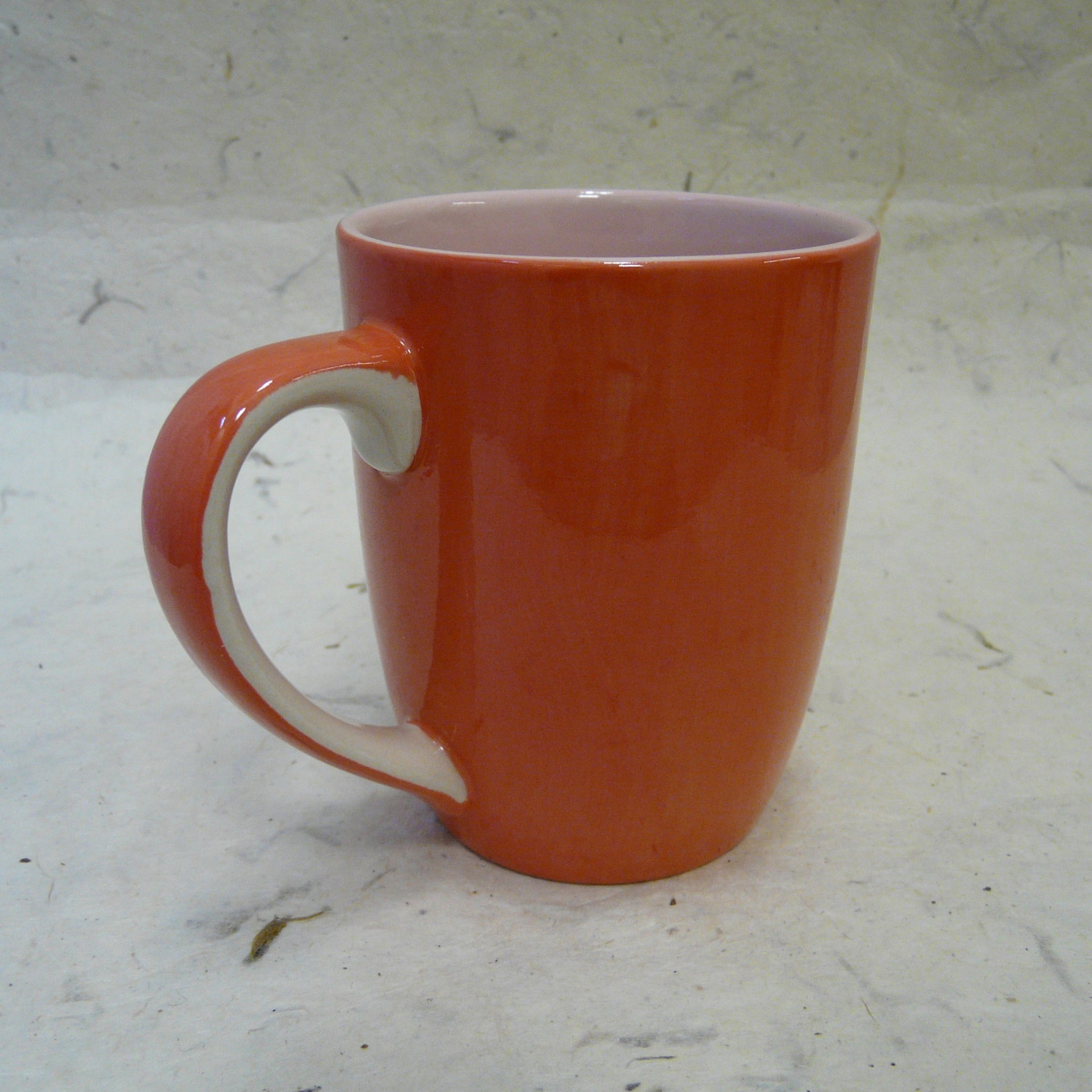 Pink Hand-painted Mug