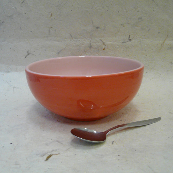 Pink Hand-painted Bowl