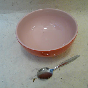Pink Hand-painted Bowl