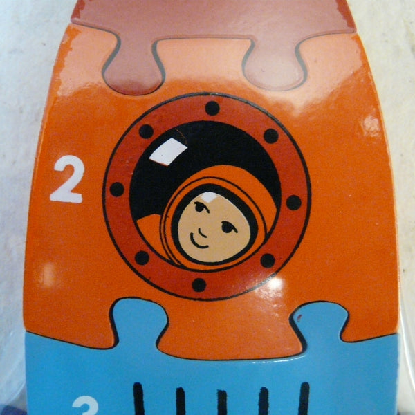 Rocket 1-5  Wooden Puzzle